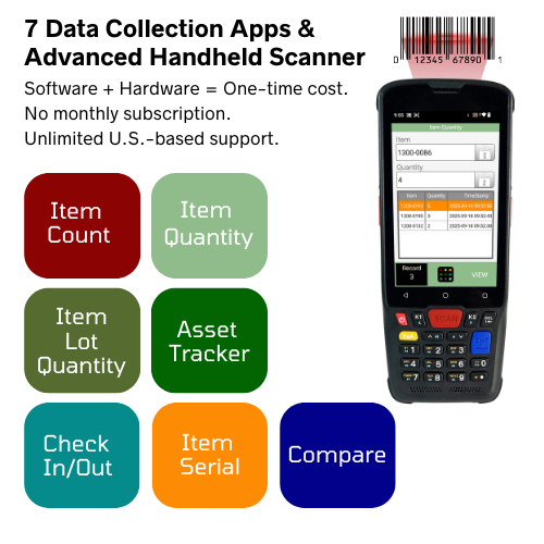 All-in-one Solution: Inventory Software and Advanced Scanner