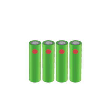Battery, 800 mAh (set of 4) - LDX10/TDX20
